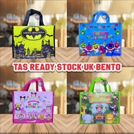 BAG FITS BENTO BOX/BIRTHDAY BAG/BIRTHDAY BAG UK 25X20 ALAS 18/CHILDREN'S BIRTHDAY BAG/CUTE BIRTHDAY 