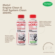 Motul Engine Clean & Fuel System Clean 200ML (SG SELLER)