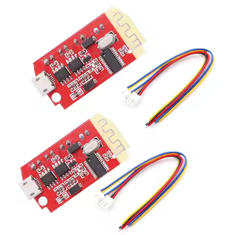 2pcs CT14 Stereo Bluetooth Amplifier Board 5V AMP F Class 5W+5W Amplifier Module with Charging Port