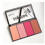 SEVEN COOL CONTOUR BY 4 BLUSHER PALETTE