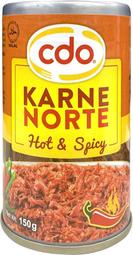 【Eileen小舖】菲律賓 cdo Karne Norte Hot & Spicy 鹹牛肉辣味 150g 罐頭 即食品