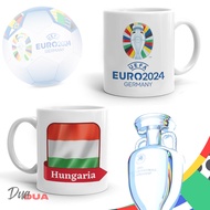 Euro 2024 Hungaria Flag Mug Euro 2024 Hungaria Souvenir