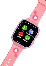 Buddy Watch 4G GPS Kids Smart Watch With Whatsapp, LINE, Google Translate, Screen Lock, App Store, and More [GLOBAL VERSION] (Pink Buddy Watch)