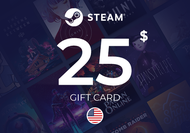 บัตร Steam Wallet Gift Card USD (for US Account)