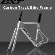 BxT carbon track frame carbon BSA fiber racing tracking bike frameless fixed gear bike frame 120*9mm