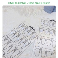 Nail art mica board can be cleaned, nail art practice mica board