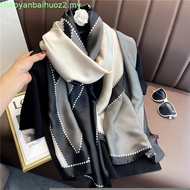 LUCY Fashion Scarf Women's Shawl Print Scarf Silk Feel Muslim Headband 180  90cm long silk sc arf(70