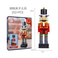 LEGO Nutcracker Soldier Gift Spinning Music Box Christmas Tree Assembly Lego 40254 Building Blocks