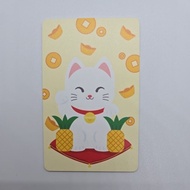ezlink Fortune Kitty Golden SimplyGo EZ-Link Card
