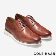 【COLE HAAN】翼尖雕花正裝牛津鞋-男鞋 (咖啡象牙-C26471)