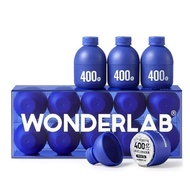 WonderLab โปรไบโอติกขวดเล็กสีฟ้าสำหรับผู้ใหญ่ สตรีมีครรภ์ เด็ก ผู้หญิง ท้องผูกระบบทางเดินอาหาร ผงฟรี