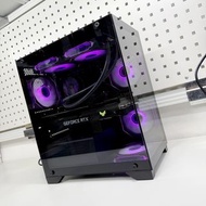 RTX3060 ✚ i7-11700F〈 16G ram｜1T Ssd 〉 可變色RGB + 水冷散熱 ❄️全新海景式機箱 🧡打機電腦‼️ 規格睇內文 ⚠️ ❸ 個月保養 🖤 荔枝角工作室試機 🀫 G