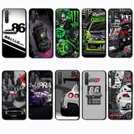 Soft black phone case for Realme 3 5 6 Pro 5i 5s 6i 7i toyota ae86 caseg