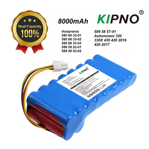 Lawn Mowers Battery 8000mAh for Husqvarna Automower 320, 330X, 420, 430, 430X, 550,440,450X,520,550,