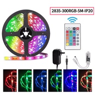 ไฟเส้น led ไฟแต่งห้องนอน ความยาว 15เมตร/10เมตร/5เมตร/3เมตร รุ่น2835/5050 RGB ไฟตกแต่งห้อง ทนแดด กันน