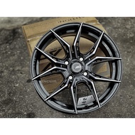 New Car Sport Rim Flow Forming 5.05KG ONLY - AD Wheels AD-F156 15x6.5J 4x100 ET38 BE-PB - READY STOC