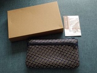 【全新】日本印傳屋 輕巧簡易型長夾手拿包