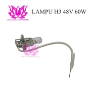 H3 48V 60W For Forklift Head Lamp Cable
