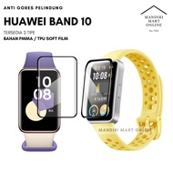 Anti-Scratch Huawei Band 10 Curved 3D 2D Hydrogel/ Huawei Band 10Screen Protector/9/8 Screen Guard H