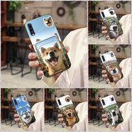 TPU Back Cover Phone Case For Samsung Galaxy A70S/SM-A707F Waterproof Card bag Card slot Fashion Des