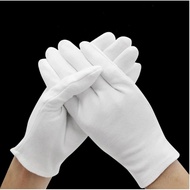 1 Piece Of Reusable Work Gloves/Soft Cotton Gloves For Coin, Jewelry, Silverware Inspection Overnigh