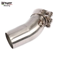 For BMW C600 Sport C650GT C650 GT 2012 2013 2014 2015 Exhaust muffler Middle Link Pipe Connector Sli