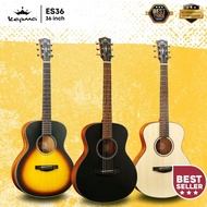 KEPMA ES36 , 36 inch (3/4) Travel Portable Acoustic Guitar ( ES-36 / ES 36 )