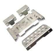 Metal Upgrade Stainless Steel Chassis Armor for YK4106 YK4107 1/10 RC Car - EasyRC