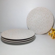 00405 Ceramic Patterned Dinner Plate Ceramic Plate/ Flat Dinner Plate/ Ceramic Dinner Plate/ Ceramic
