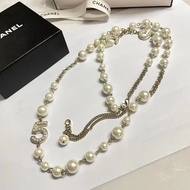 Chanel88 Necklace Steel Seal New Style Trendy Pearl Necklace