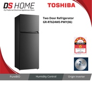 Toshiba 530L | 490L | 360L PureBIO Origin Inverter Two Door Refrigerator Fridge GR-RT