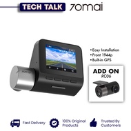 70mai A500 A500S Pro Plus 1944P Dashcam Built-in GPS Cam Car DVR Camera Global English