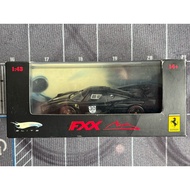 Hot Wheels Fine Version Elite Ferrari FXX Schumahert Black Injection 1: 43 Pearl Black Paint Surface