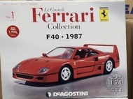 日版 1:24 DeAgostini Ferrari F40 1987 模型車