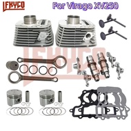 Motorcycle 49mm Cylinder Cam Crank Shaft Kit Motor for Yamaha Virago 240 XV240 XV250 V Star 250 XV25