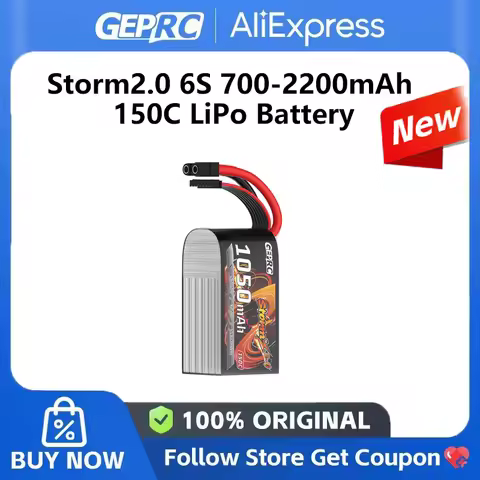 GEPRC NEW GEPRC Storm2.0 6S 700-2200mAh 150C LiPo Battery For FPV drones RC cars boats fixed-wing ai
