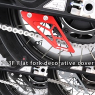 For Zontes 703F ZT703F 703 F 2024 2025 2026 Motorcycle Accessories Chain protective cover Rear fork 