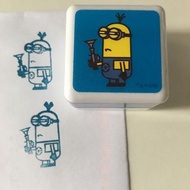 Despicable me 壞蛋掌門人 minions 小小兵 小黃人 rubber stamp 印仔 印章