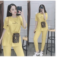 Women's T-SHIRT SET, COOL AND STRETCH MATERIAL 4C FASHION LLANO STORE 99