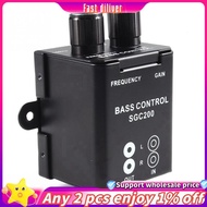 JR-Auto Car Remote Amplifier Subwoofer Car Audio Equalizer Crossover  Controller  Equalizer Controll
