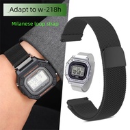 14/16/18/20/22/24mm Milanese Magnetic Watch Band Stainless Steel Mesh Strap Replacement for W‑218H B