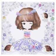 8 Pcs/Set Secret Garden+Fantasy Dream+Enchanted Forest+Animal Kingdom Coloring Book Adult Anti-Stres