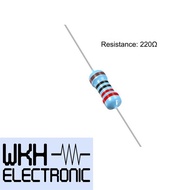 RESISTOR 220OHM 220R 220 1/4W 1% METAL FILM