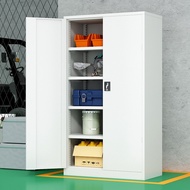 S-T➰Tool Cabinet Workshop Heavy Storage Cabinet with Hanging Board Iron Locker Thickened Factory Storage Cabinet Four Ma