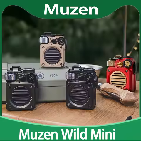 Mao King Muzen Wild Mini Speaker Mw-Pvx Wireless Bluetooth Outdoor Camping Portable Speaker Bluetoot