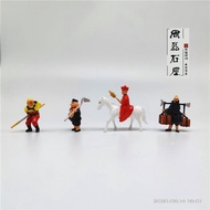 [48H ] Retro Creative Miniature Journey to the West Character Strange Stone Bonsai Dead Landscape Sa
