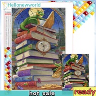 5D DIY Full Square Drill Diamond Painting Dragon Kit Home Decor Art 45x65cm