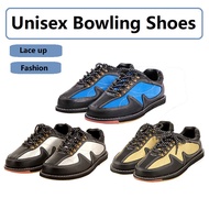 Soft Leather Unisex Bowling Sneakers Professional Sport Footwear Non-slip Sole Bowling Trainers Brea