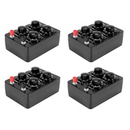 [PIA Store] Selected4X 0-9999 Ohm Simple Resistance Box Variable Decade Resistor Teaching Instrument