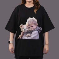 ADLV BABY FACE HUG BEAR DOLL BLACK TEE ADLV T Shirt
